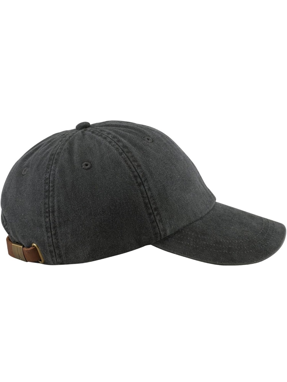 Adams Washed Charcoal Black Baseball Cap